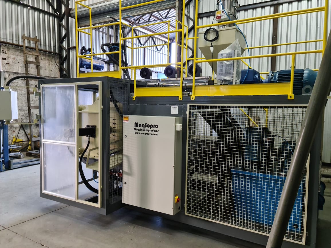 Sopradora MQS extrus�o - acumula��o